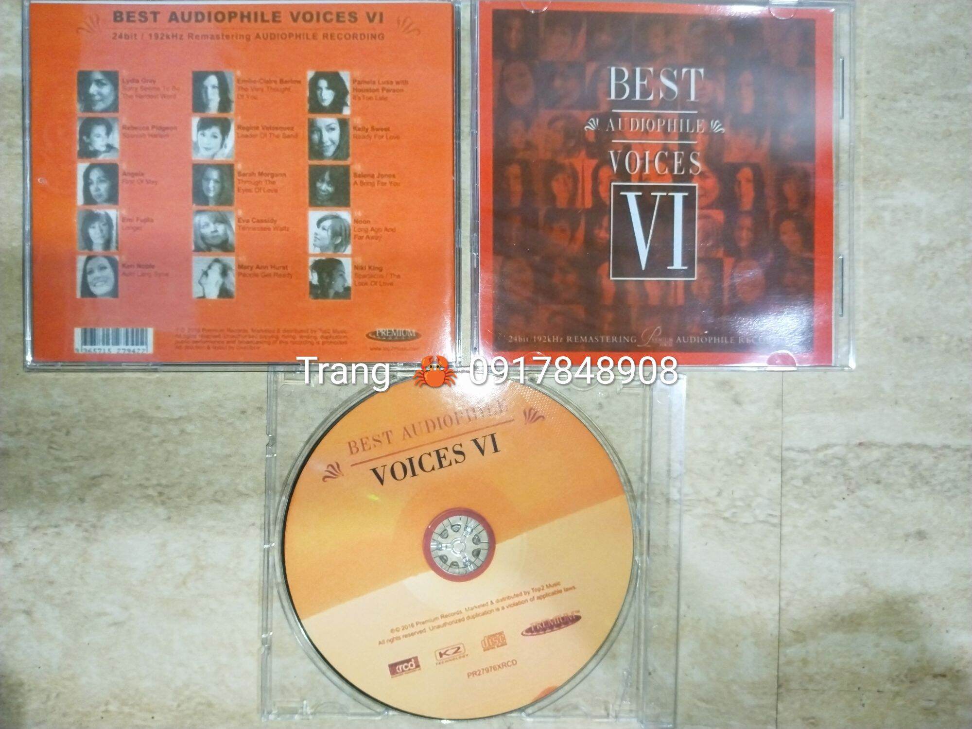 Bộ 7CD Best Voice Audio Phile