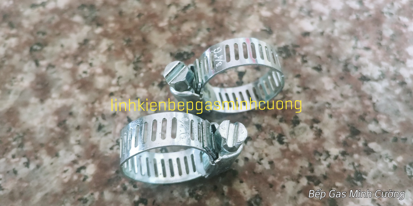 Đai siết ,code, cổ dê siết ống dây gas.