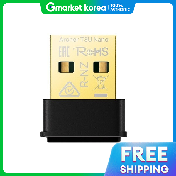 TP-Link | Tp-Link Archer T3U Nano Wireless Lan Card / Ac1300 / 867Mbps Mac Unsupported Giá 988,400 Đồng*Miễn phí vận chuyển