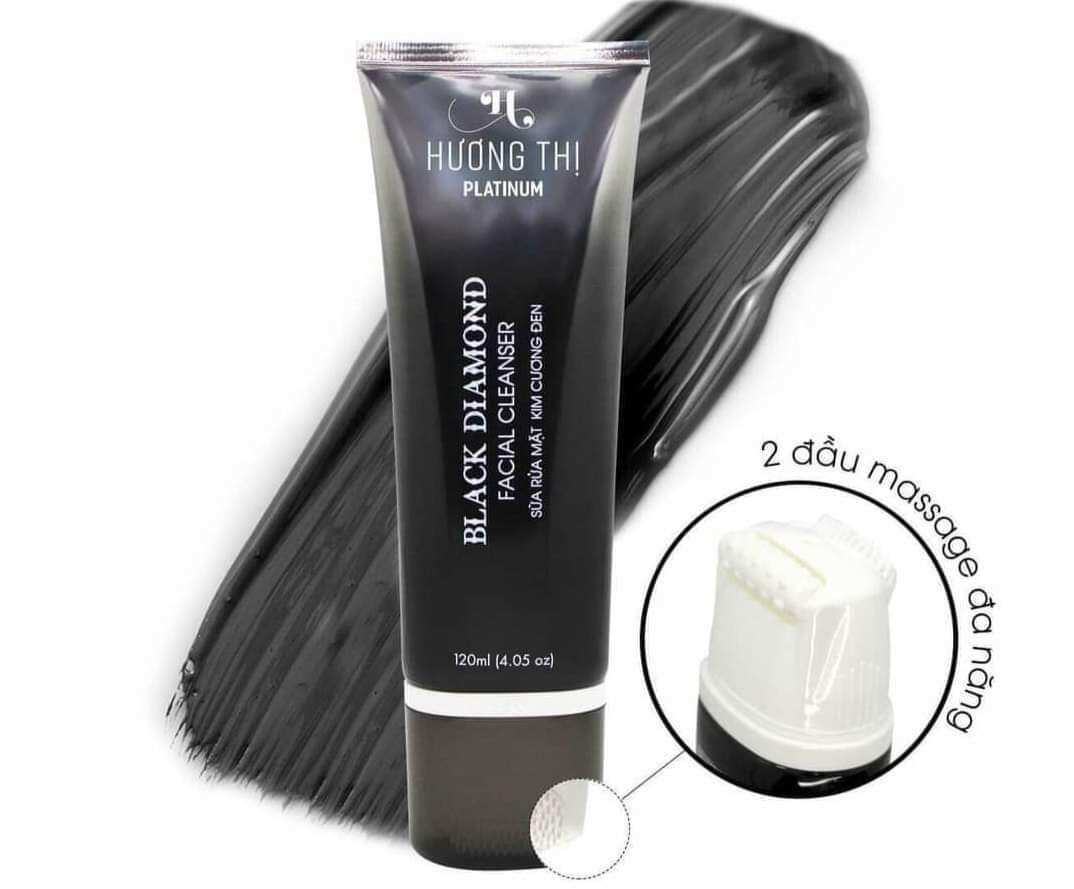 Sữa rửa mặt kim cương đen Hương Thị 120ml