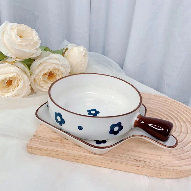 SET THỐ+ ĐĨA TRÁNG MEN CAO CẤP