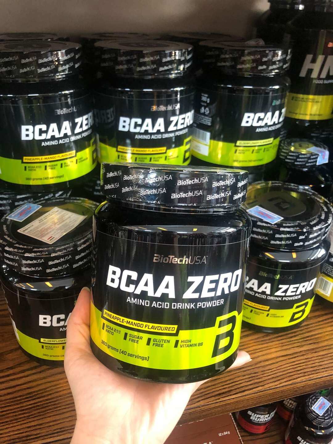 Biotech BCAA Zero Tăng Cơ Phục Hồi Cơ Bắp 360g - 40 Servings