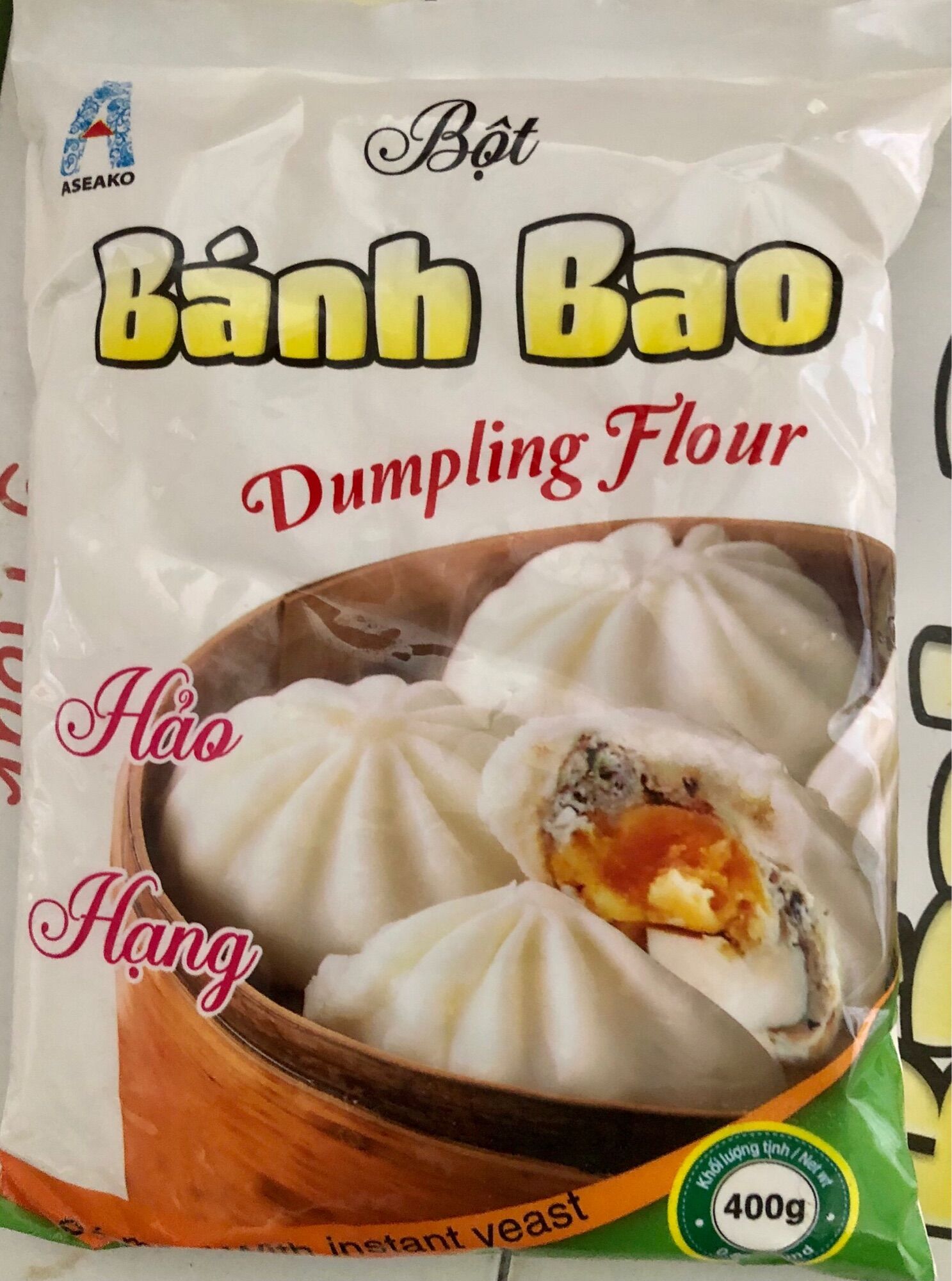 [CÓ SẴN MEN] Bột Bánh Bao Gói 400g