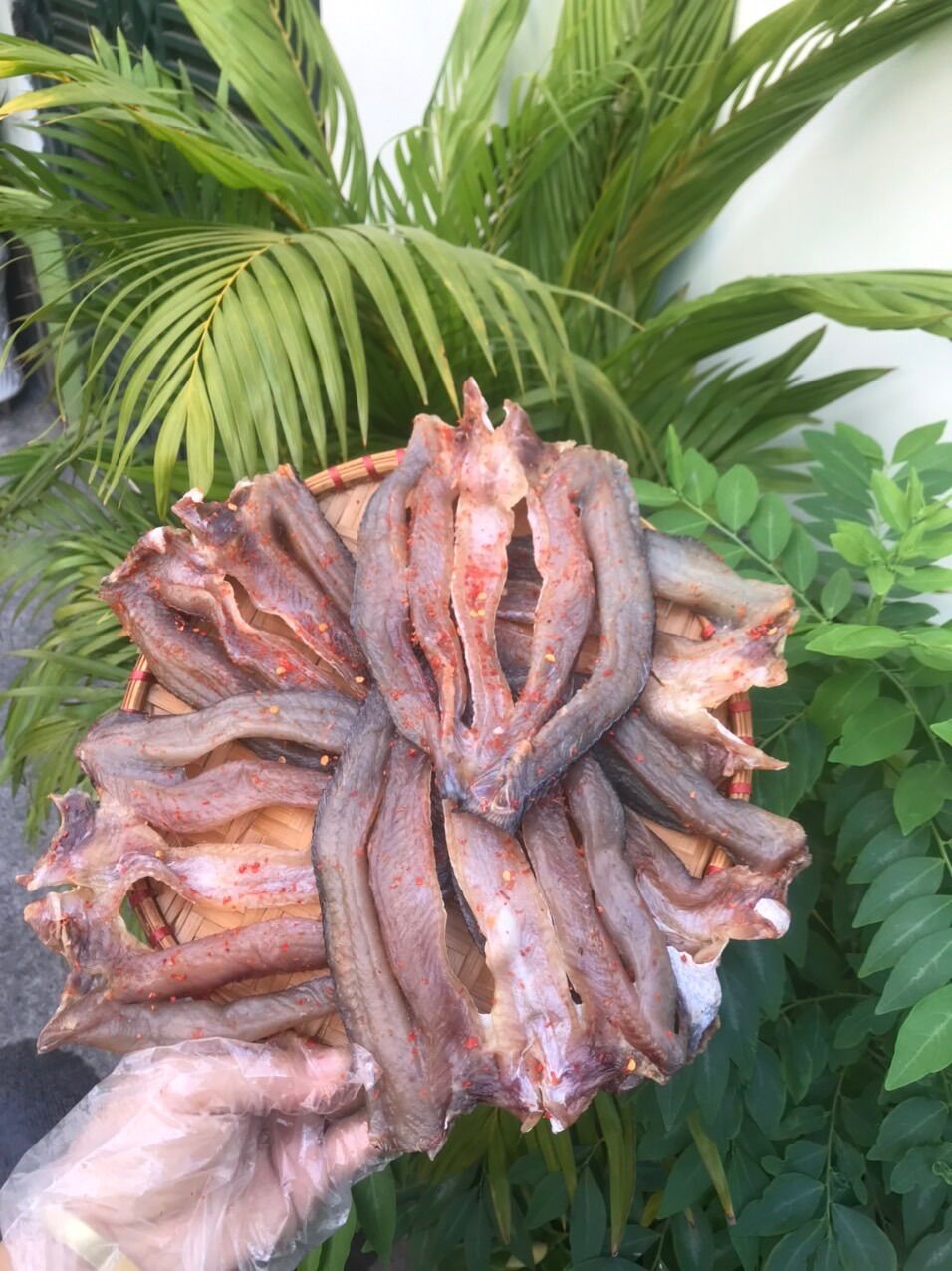 Khô Cá Lóc Cửng Tẩm Vị nhạt