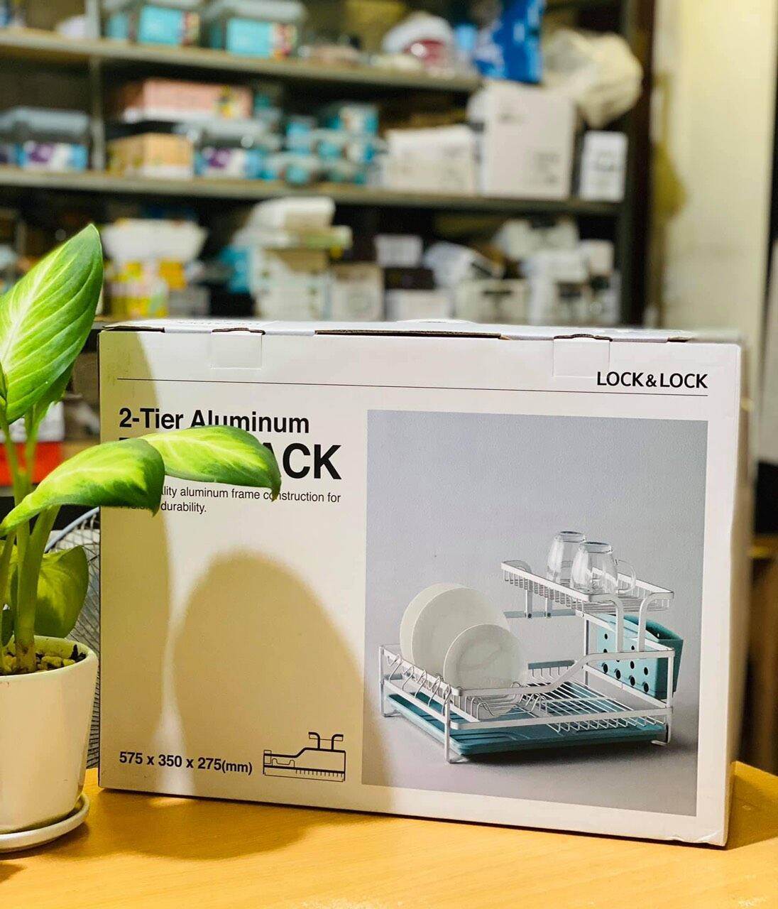 Giá úp bát 2 tầng Lock&Lock LDR204