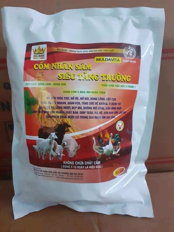 Cốm nhân sâm siêu tăng trưởng