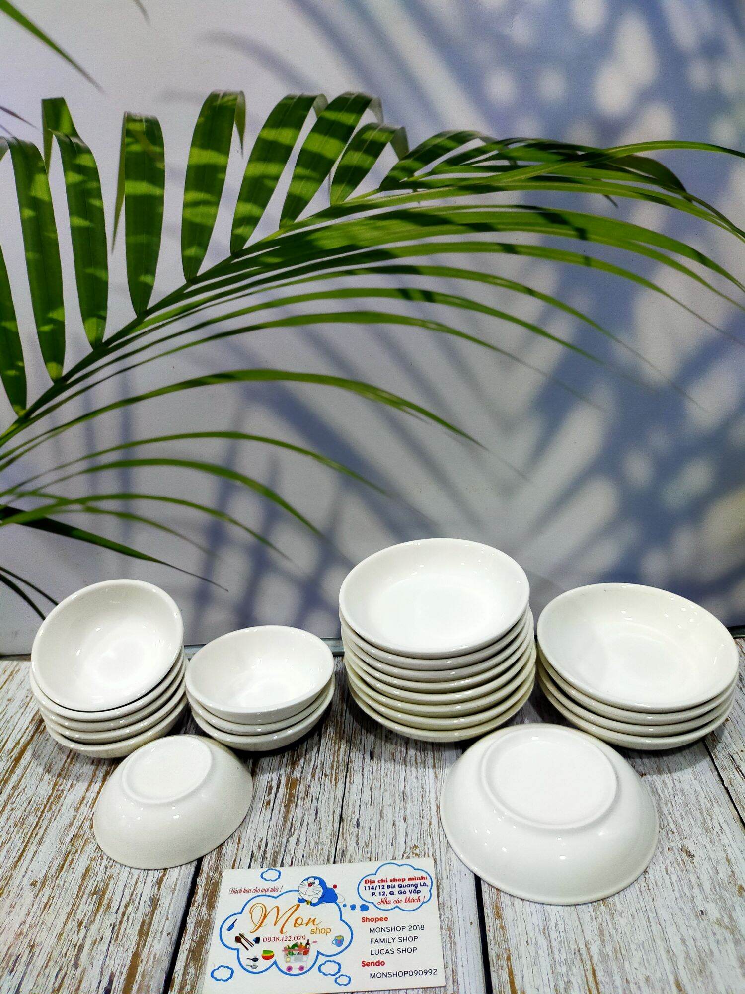 Combo 10c chén nước chấm,gia vị,... ms*039_mon mon