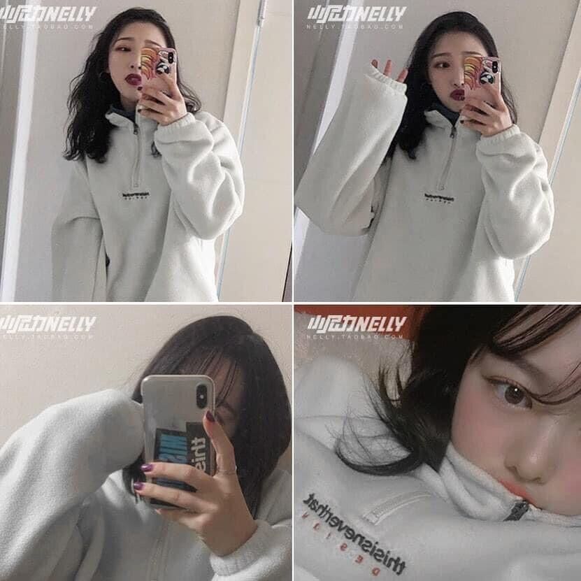 Áo khoá cổ thêu this HS MAMI