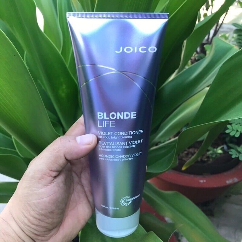 Dầu gội xả tím khử sắc tố vàng Blonde Life Violet Joico 300ml/250ml