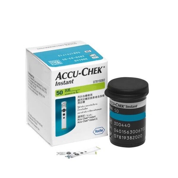 Que thử đường huyết Accu Chek Instant 25 50que