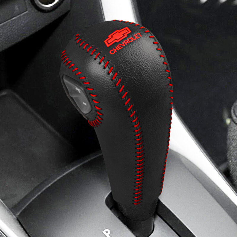 Bọc cần số da siêu mịn vỏ bọc cần số phanh tay vỏ bọc cần số cần số cho xe chevrolet chuangke aiweiou mẫu 14-18