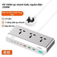 LDNIO | Bộ Nguồn Sạc Nhanh Đa Cổng GaN 100W