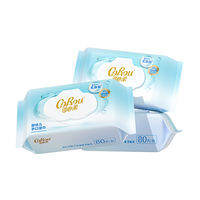 COROU | Khăn Ướt Dùng Nước Tinh Khiết Cho Bé 80 Miếng