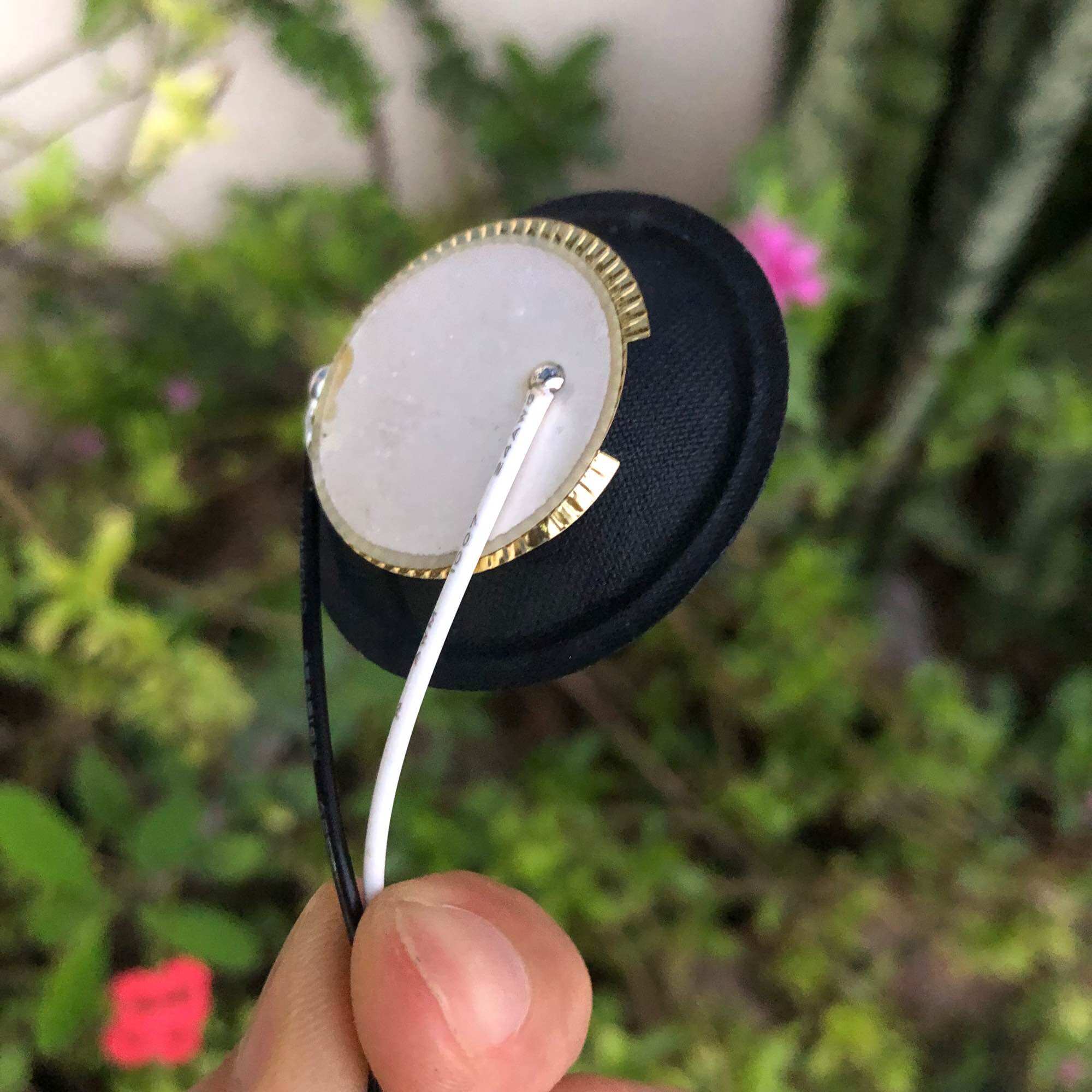 Côn loa trép Thạch anh. Màng giấy, đã có dây
