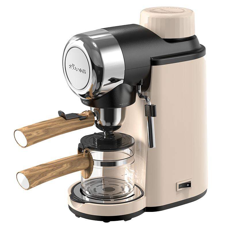 BEAR | Máy Pha Cà Phê Espresso Bán Tự Động Nhỏ Dùng Tại Nhà với Máy Làm Sữa Bọt