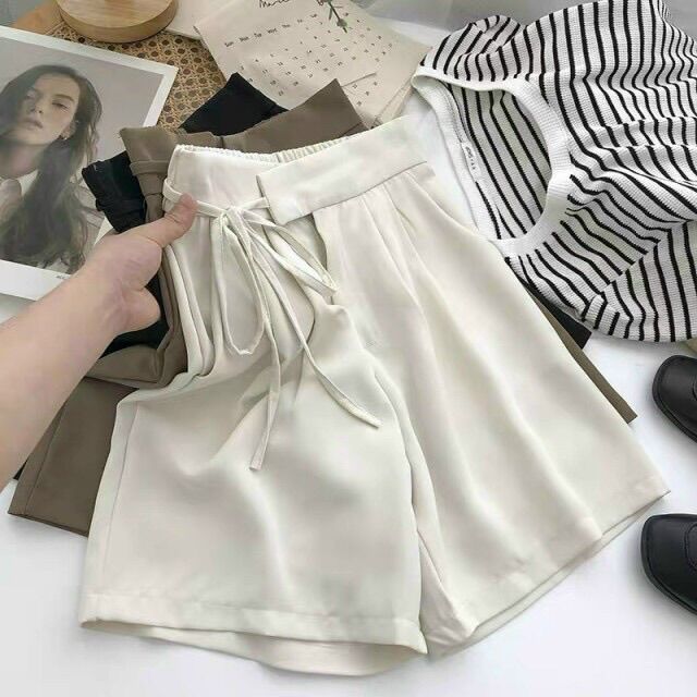 Quần short dây rút phong cách Hàn Quốc M059