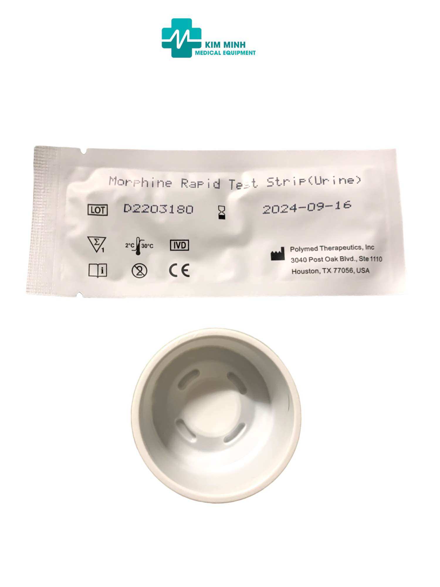 [HCM]Hộp 50 que thử Mor.phine Fastep