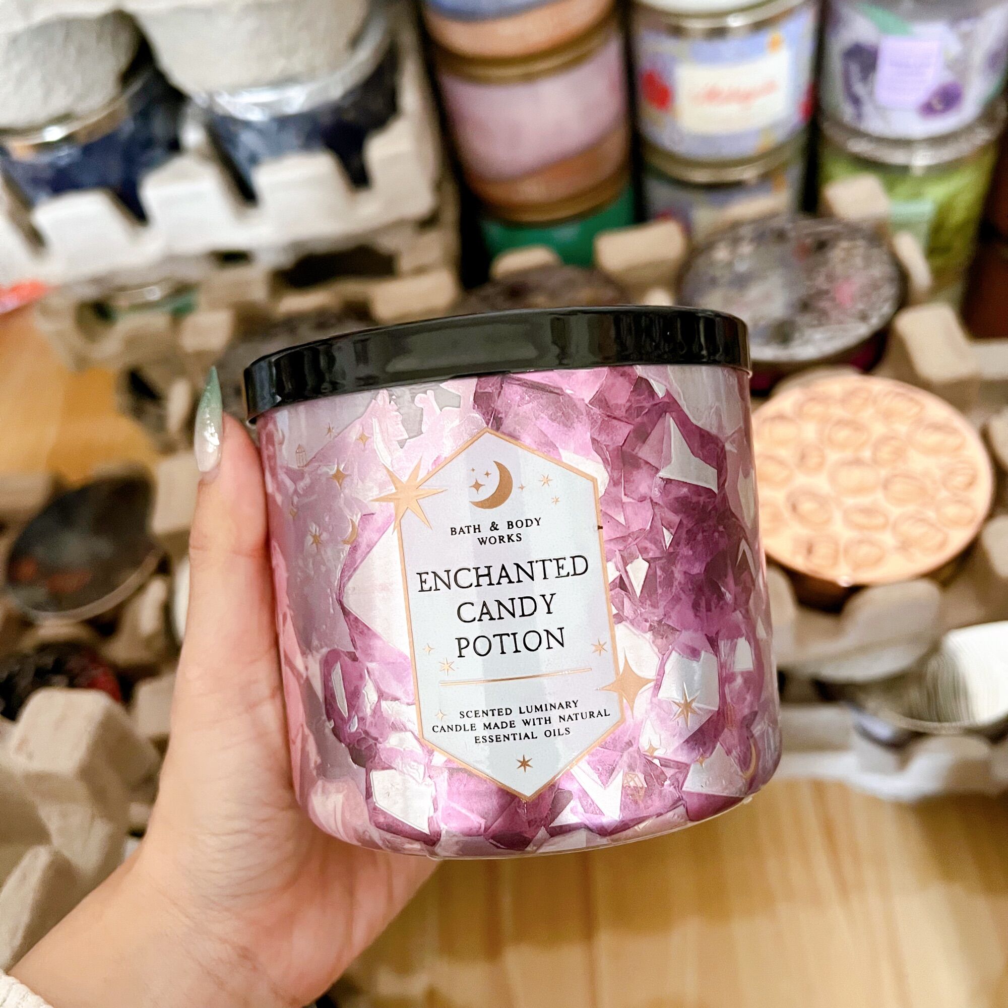 (Halloween collection) Nến thơm phòng ba bấc Bath Body Works
