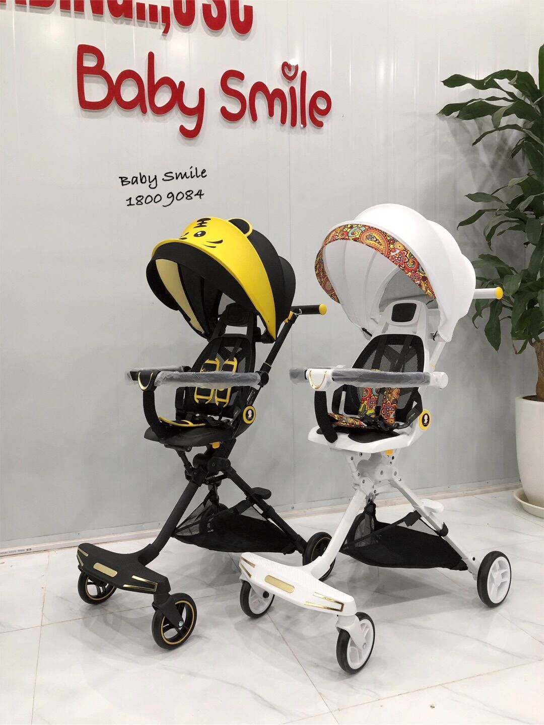 Xe đẩy du lịch 2 chiều gấp gọn J22