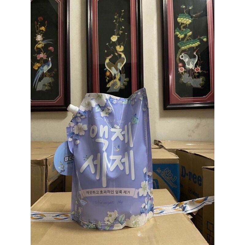 [Ha Noi] Freeship Nước Giặt BLUE Hàn Quốc - 2000ml