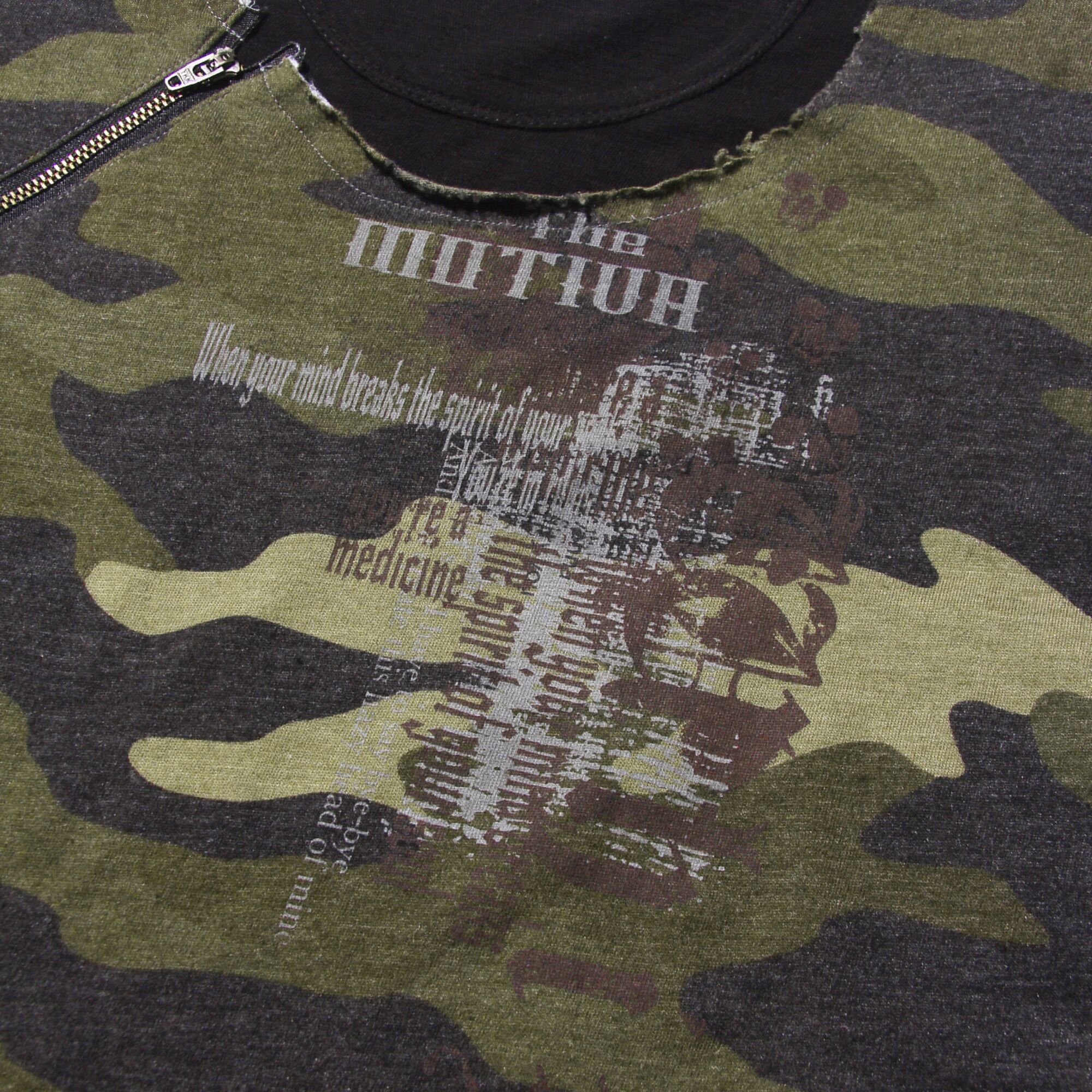 Double Layer Camo Tee shirt