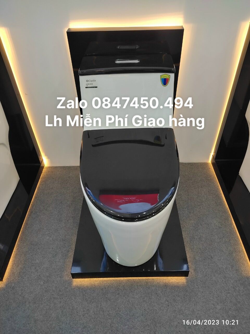 (Còn Hàng) Bồn cầu thông minh capila toilet kèm nắp bô cho bé vệ sinh Giao Miễn Phí Toàn Quốc