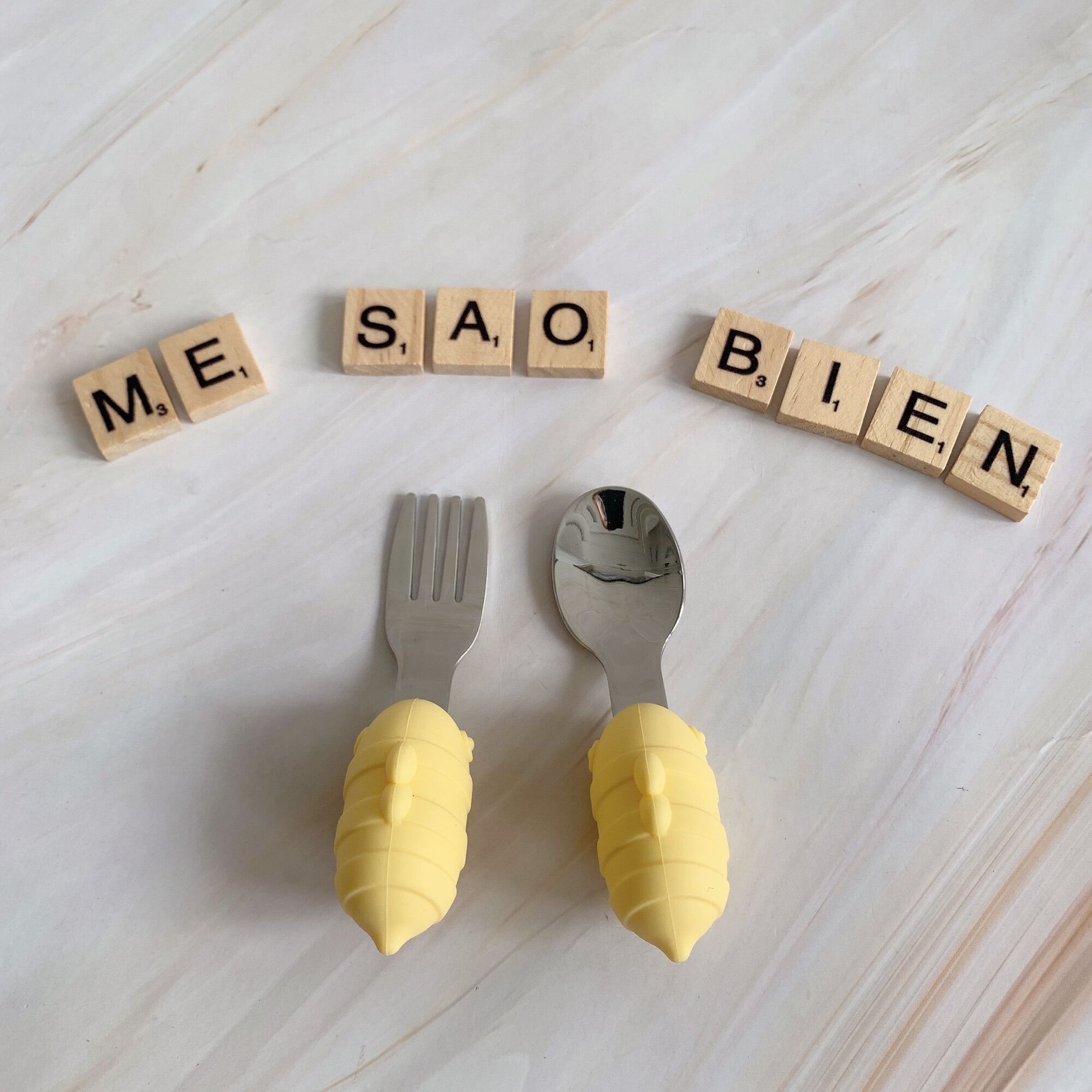 Set thìa nĩa tập ăn cho bé