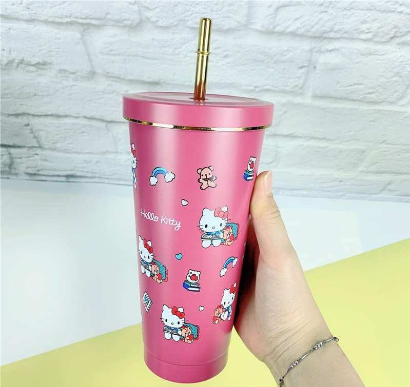 🌸LY GIỮ NHIỆT HELLO KITTY DORAEMON
