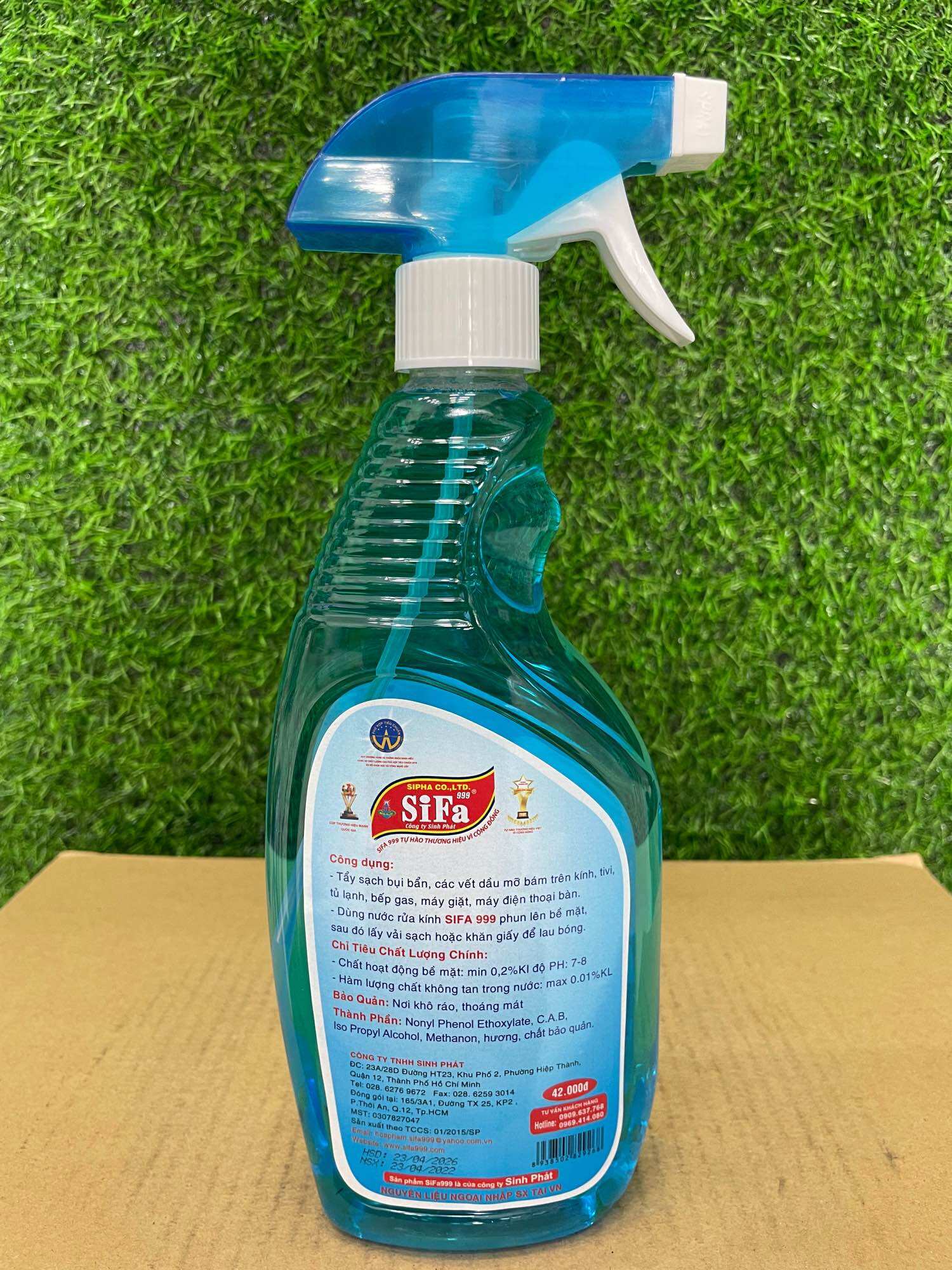 BÌNH XỊT NƯỚC RỬA KÍNH SIFA (650ML)