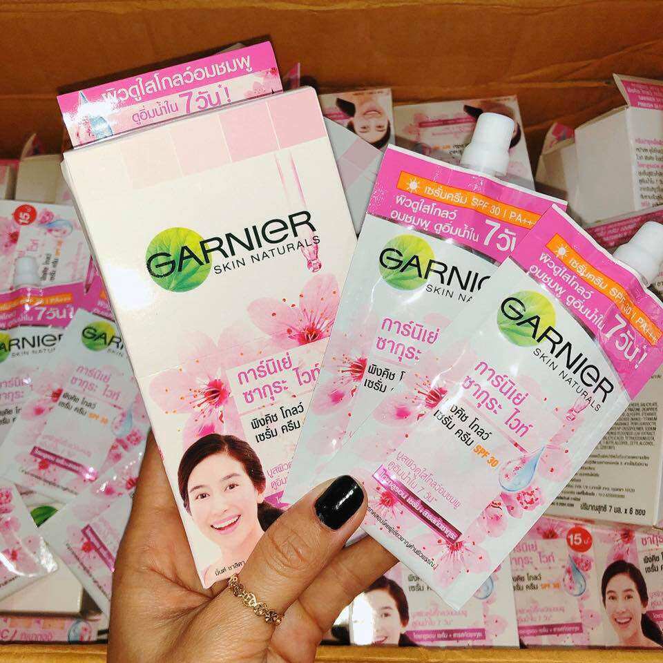 Kem Garnier Spf30 Thái Lan- Hộp 6 gói