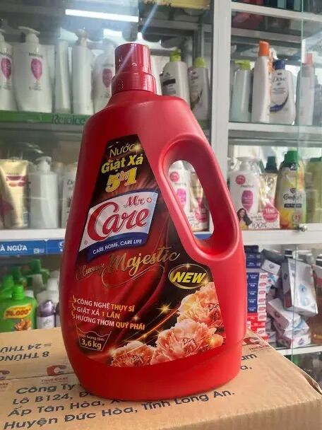 Nước giặt xả 5in1 mr.care majestic 3.6 kg- mẫu mới