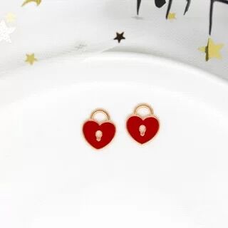Charm ổ khoá trái tim