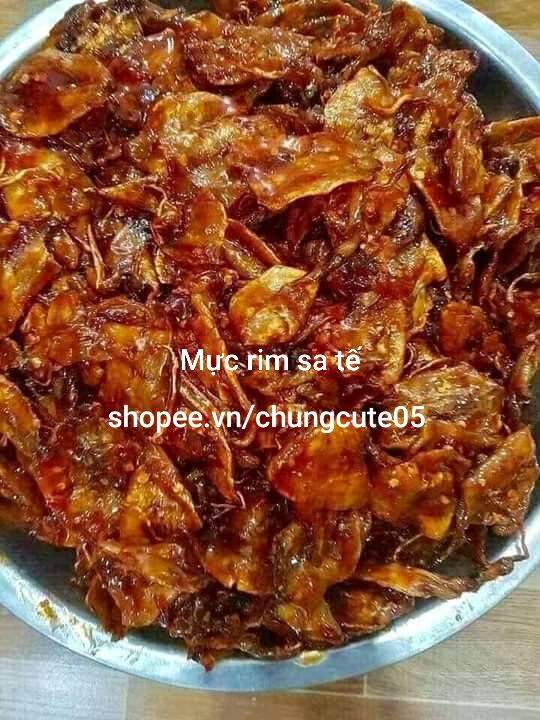 Mực rim sa tế 🦑 Mực rim me 🦑 tỏi ớt nhà làm 200g