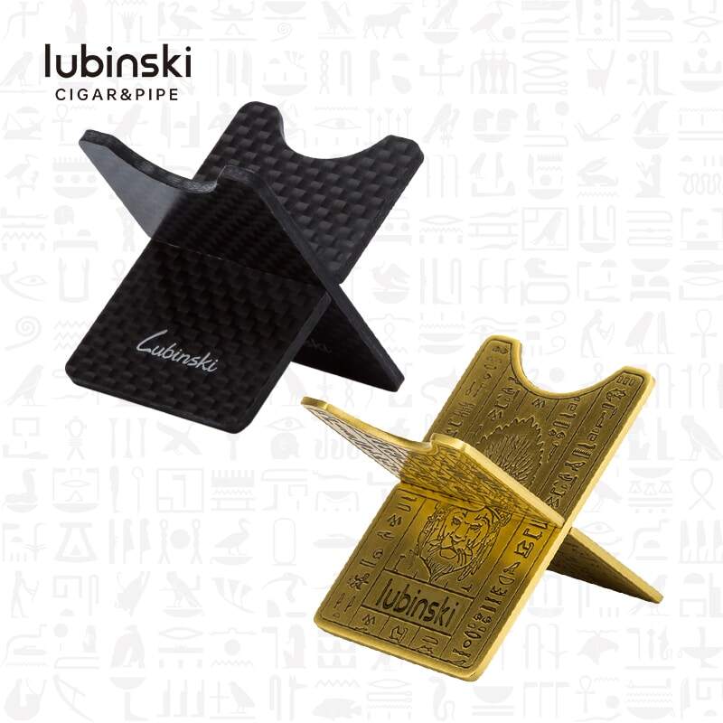 Gác điếu XÌ Gà - Giá đỡ XÌ Gà chất liệu đồng vàng Lubinski gold