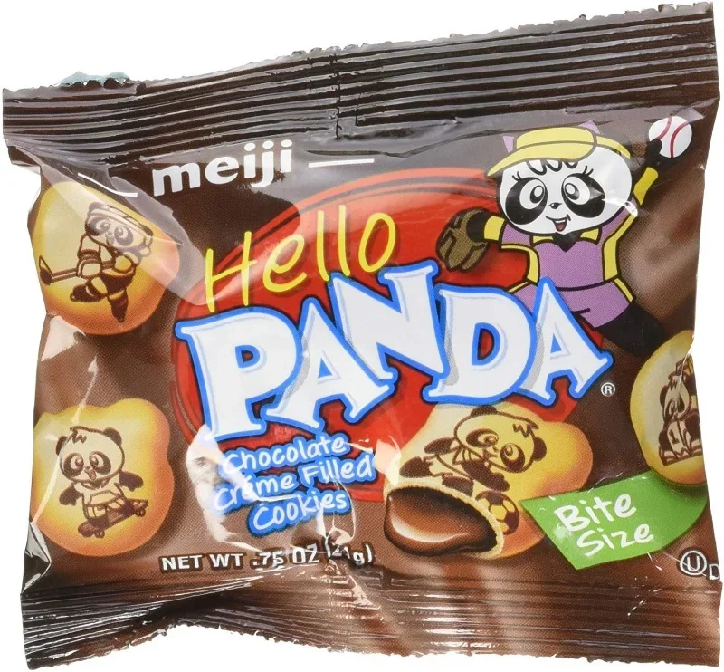Bánh Gấu Chocolate Panda Meiji Mỹ