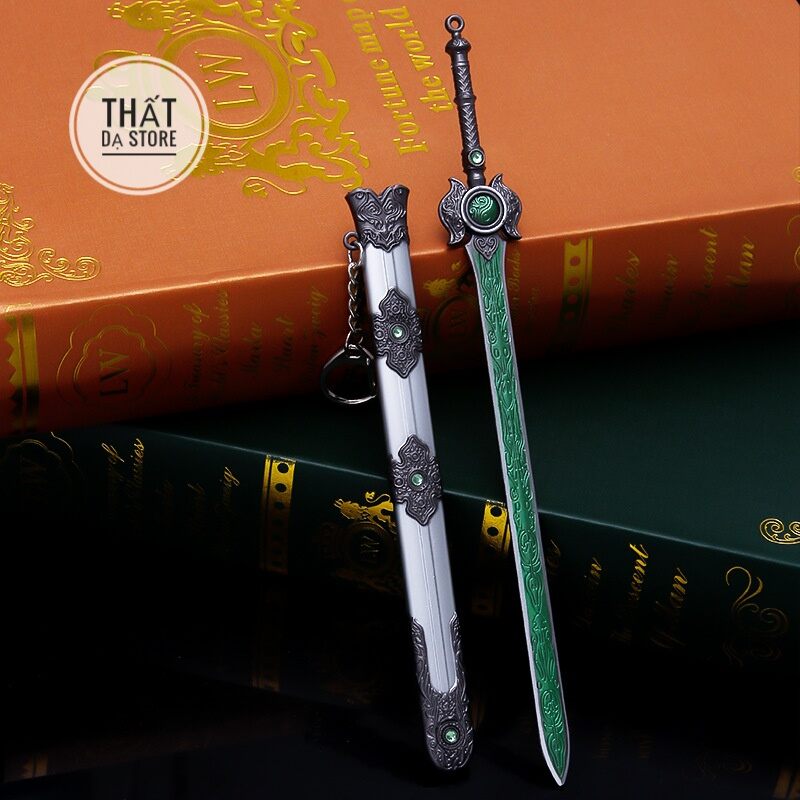 Mô hình Nhật Nguyệt Kiếm 22cm.