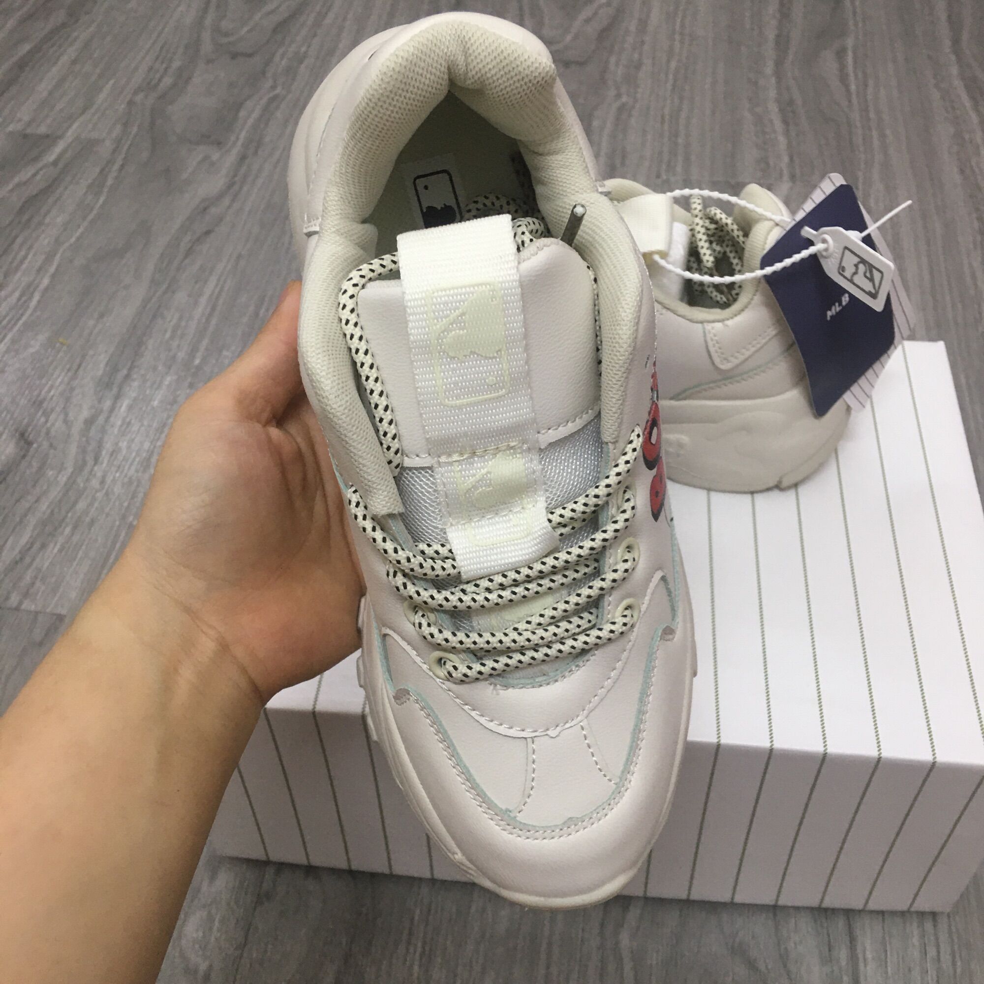 [TẶNG HỘP+tất] Giày thể thao MLB B boston mới size 36->44