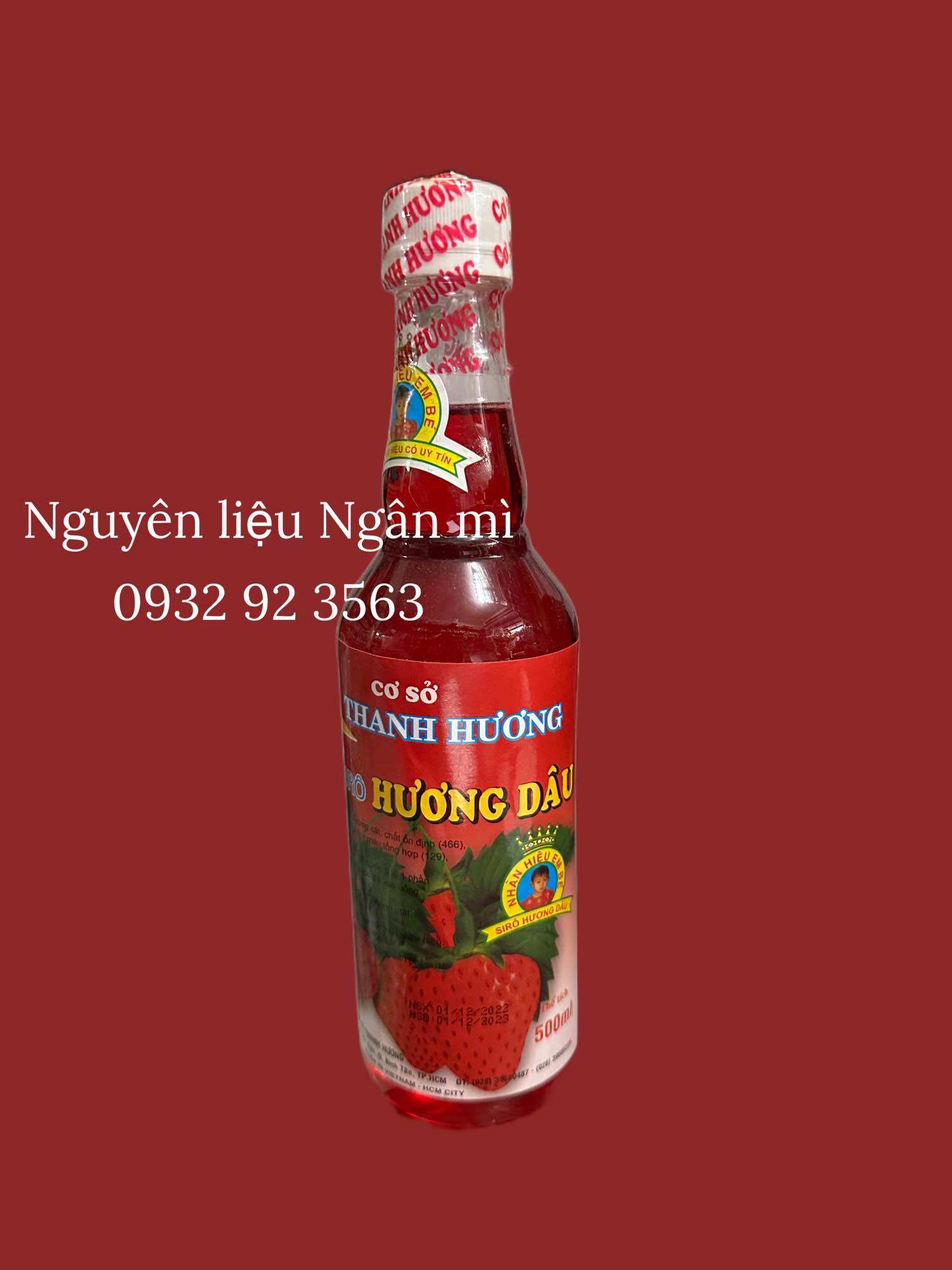 Siro Thanh Hương 4 mùi chai 500ml