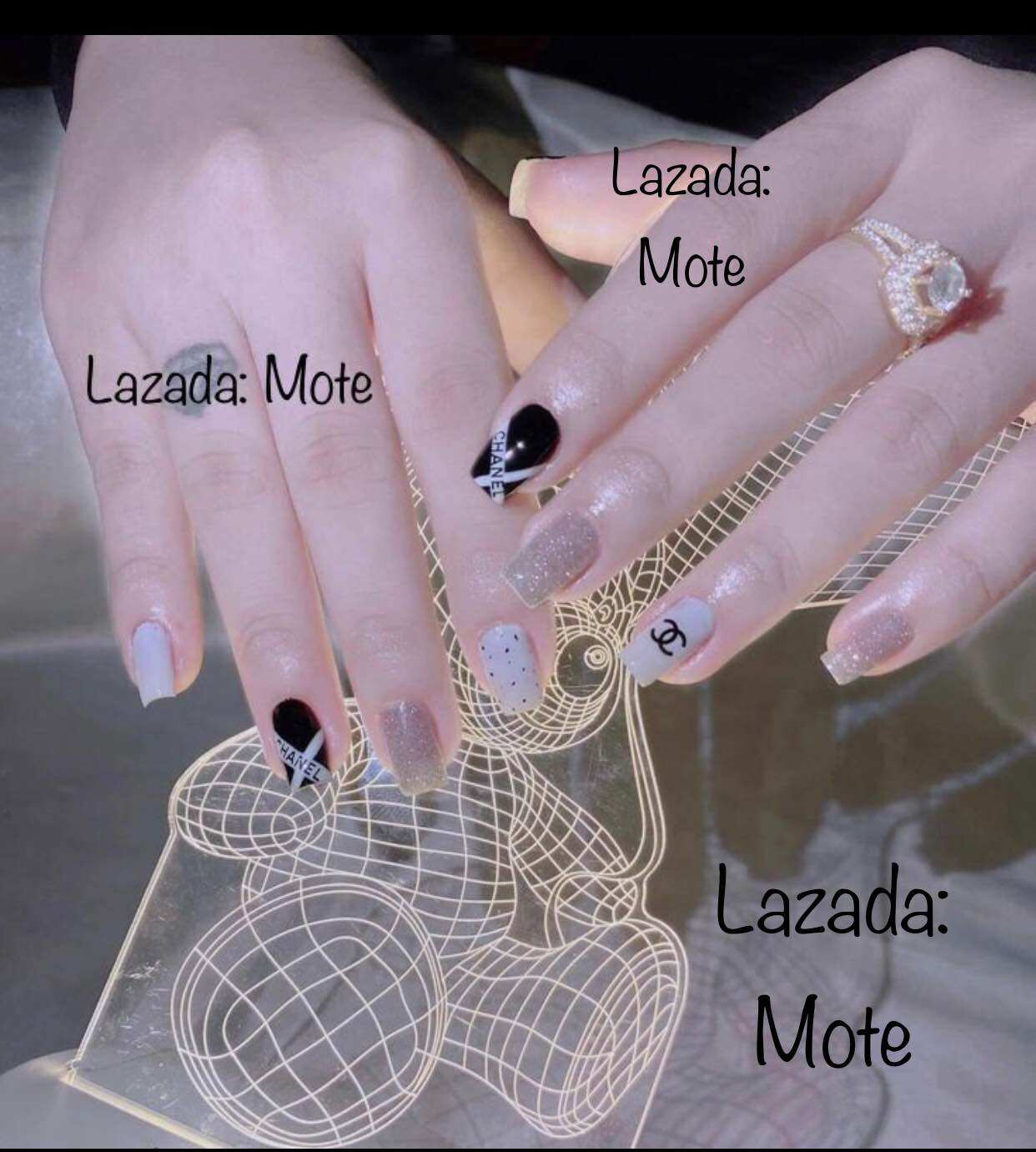 Móng tay úp nails thiết kế