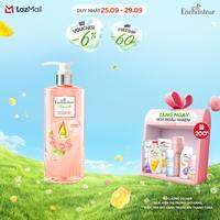 Sữa tắm dưỡng da Enchanteur Naturelle hương hoa hồng Pháp 510gr