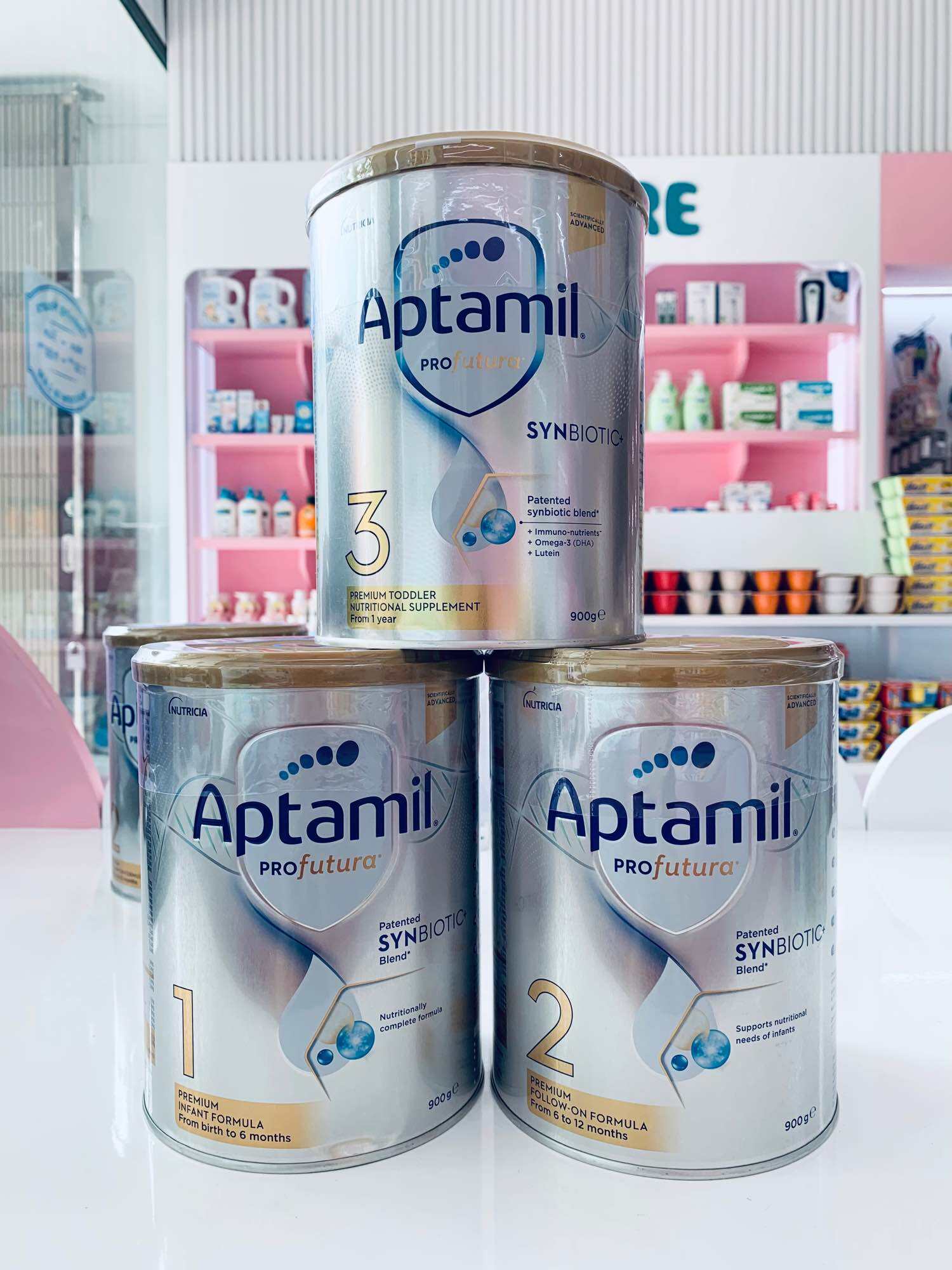Sữa Aptamil Profutura Úc số 1, 2, 3