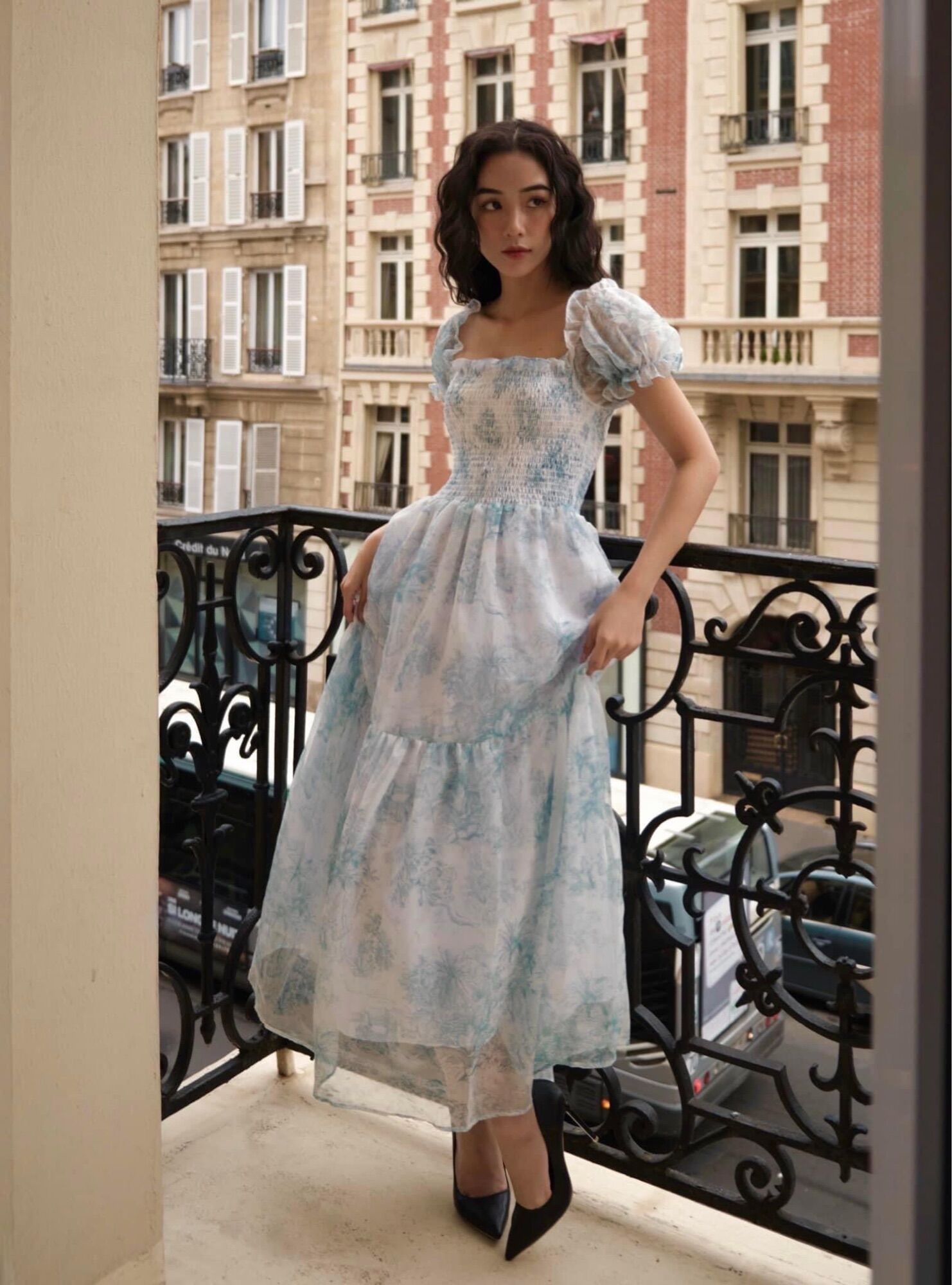 Váy nhún chun elise
