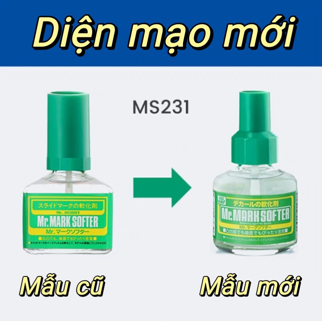 Dung dịch làm mềm decal nước Mr Mark Softer