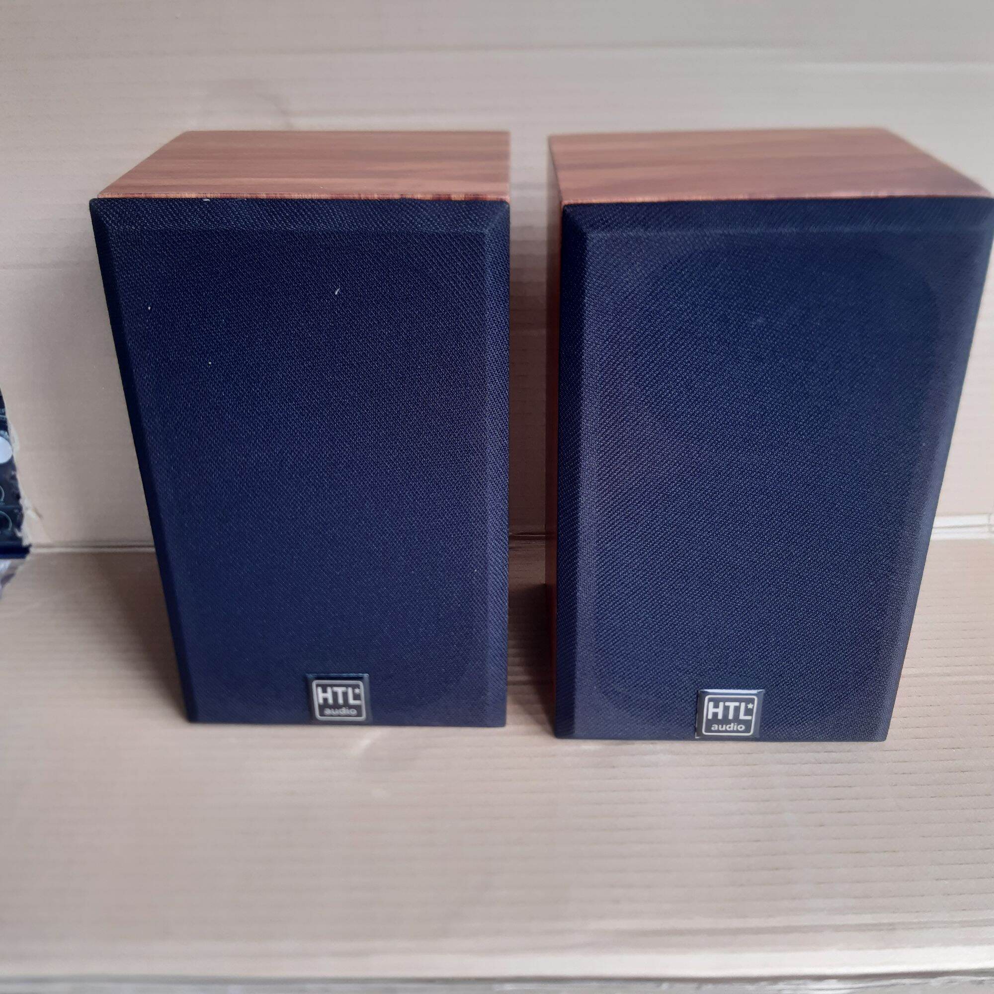 Loa 2 way nhỏ nghe nhạc nền htl bass 13 cm giá 1 cặp 699k