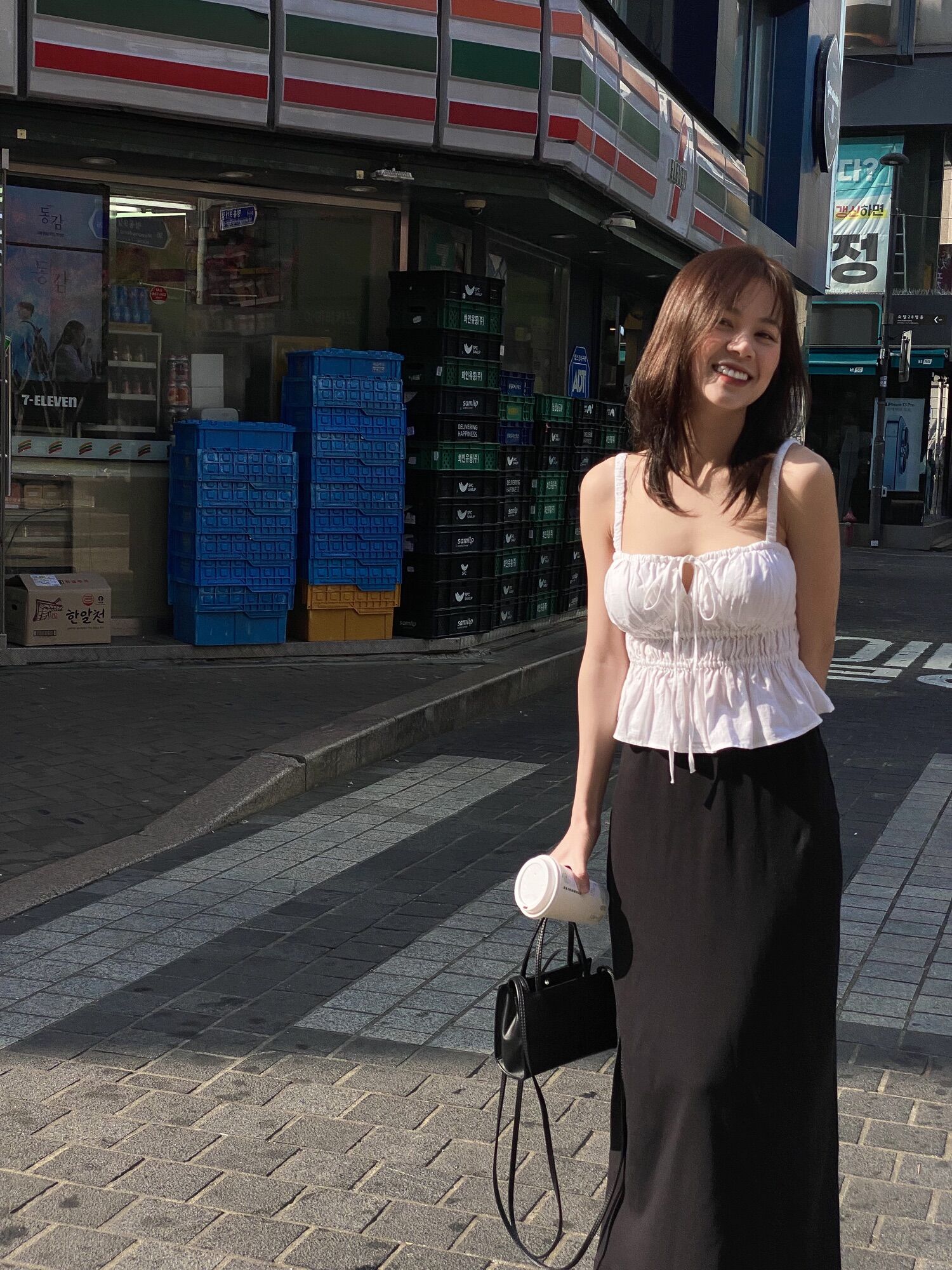 AMY Top - Áo Linen Nhún ( ảnh chính chủ )