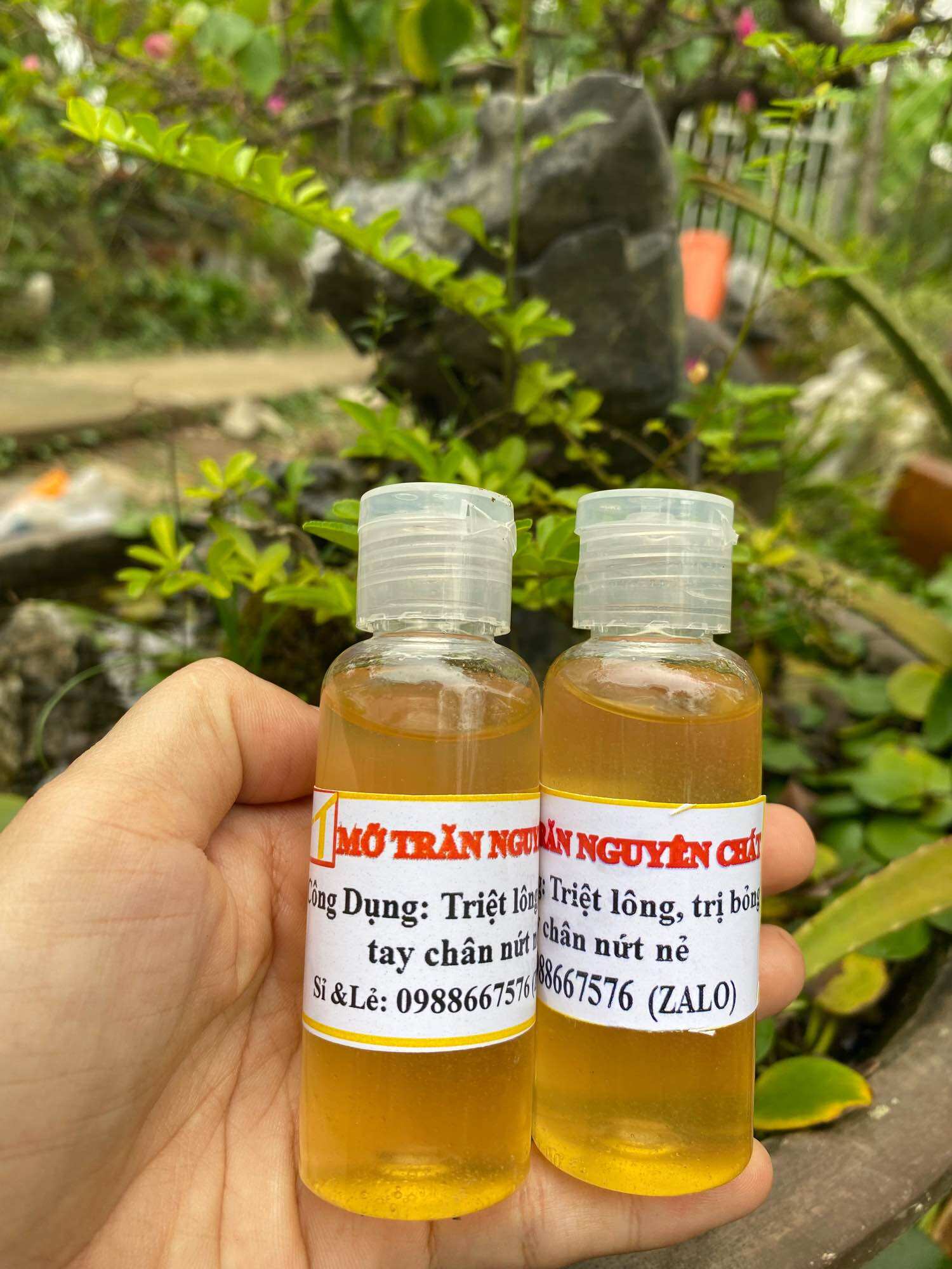 Mỡ trăn triệt lông_ combo 2 hủ 50ml