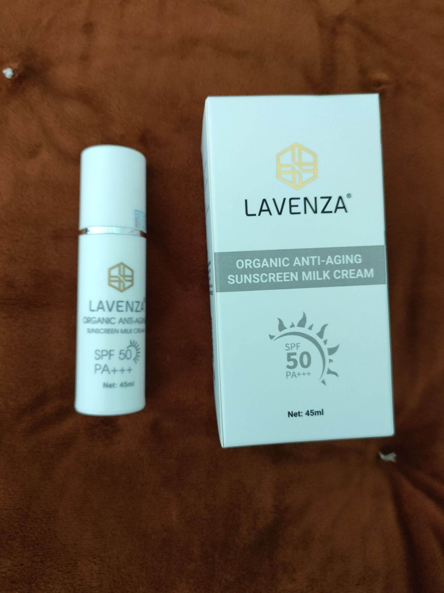 [Hcm]Kem Sữa Chống Nắng Hữu Cơ Lavenza