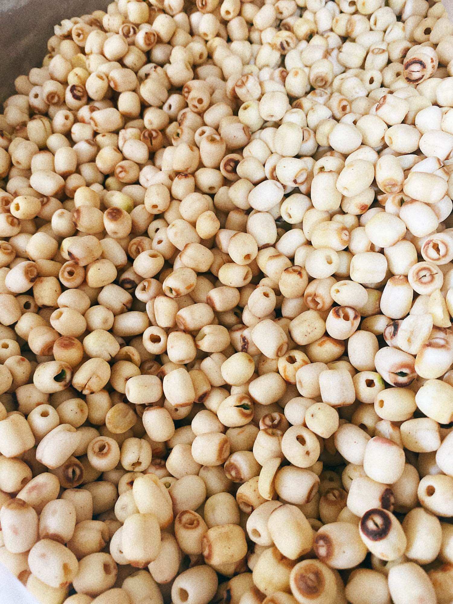 500Gr Hạt sen sấy mộc ăn liền (không đường, không dầu)