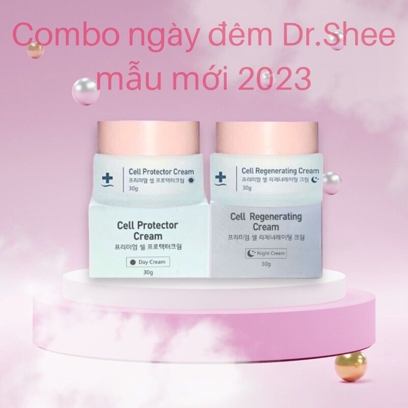 Combo kem ngày đêm Dr.Shee