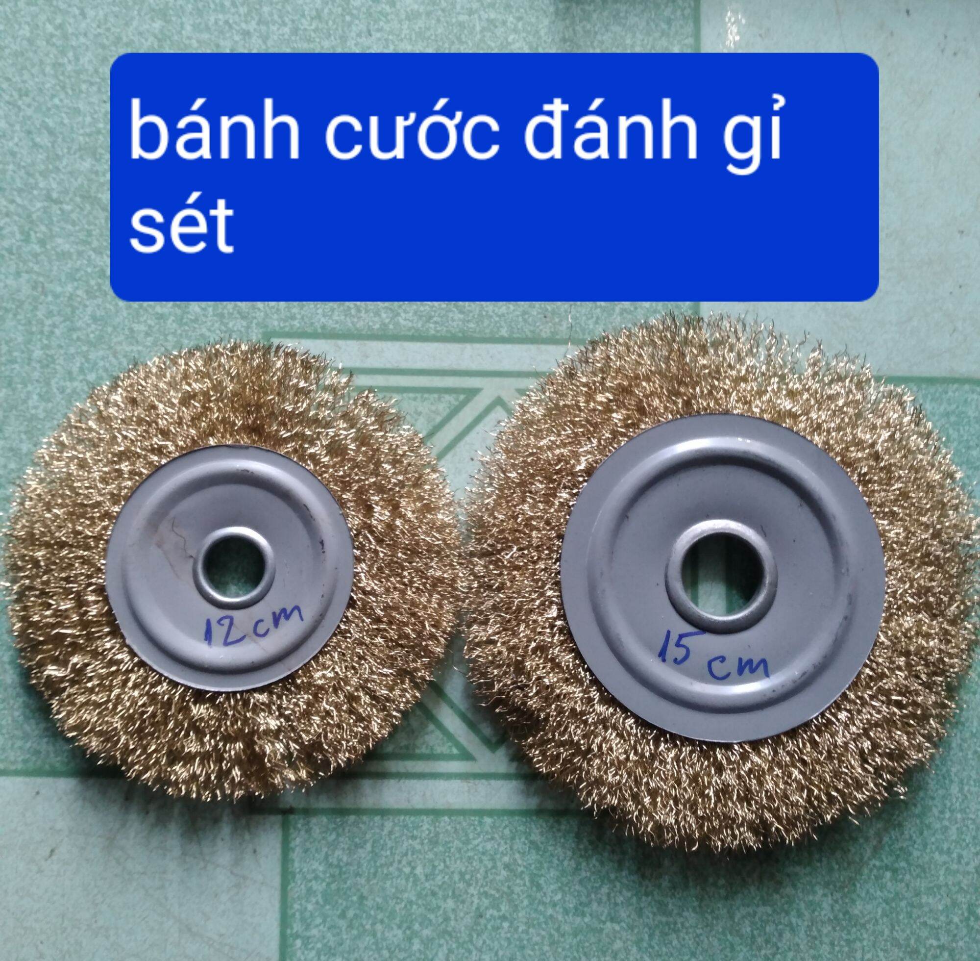 Bánh cước đánh gỉ sét